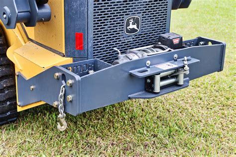 john deere skid steer rear bumper|precision armor skid steer bumper.